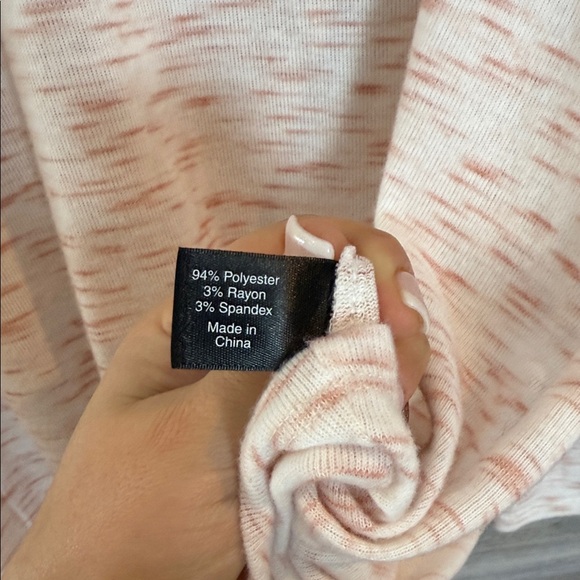 Lane Bryant Pink Long Sleeve Top with Button Detail - Picture 8 of 9